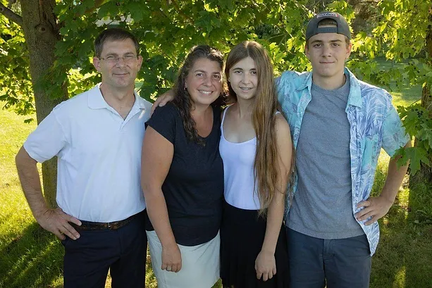 Diane and her Family